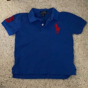 2T Polo Ralph Lauren royal blue “big polo”
